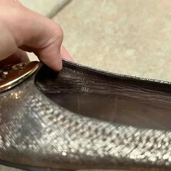 Tory Burch Metallic Flats - Picture 16 of 16